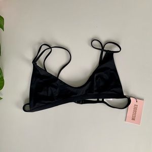 NWT Missguided Black Swimsuit Top